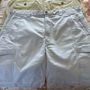 2 Pair Tommy Bahama Cargo Shorts Like New